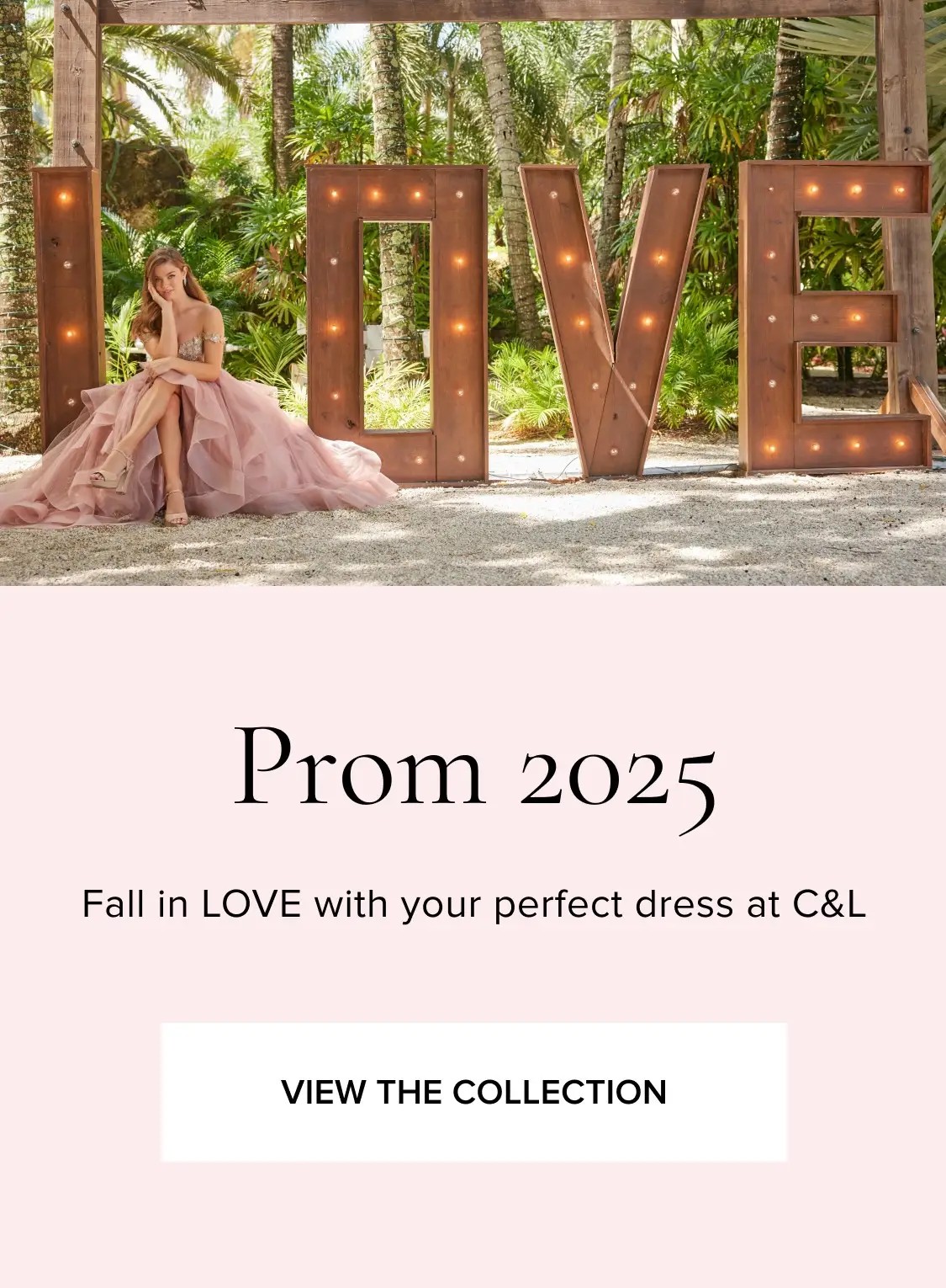 Prom 2025 Banner for Mobile