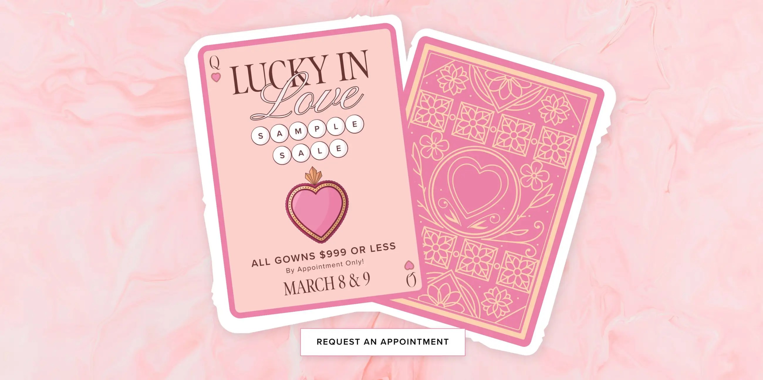 Lucky In Love Desktop Banner